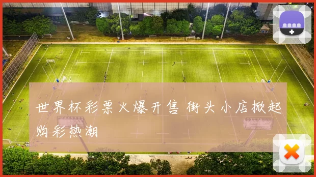 世界杯彩票火爆开售 街头小店掀起购彩热潮